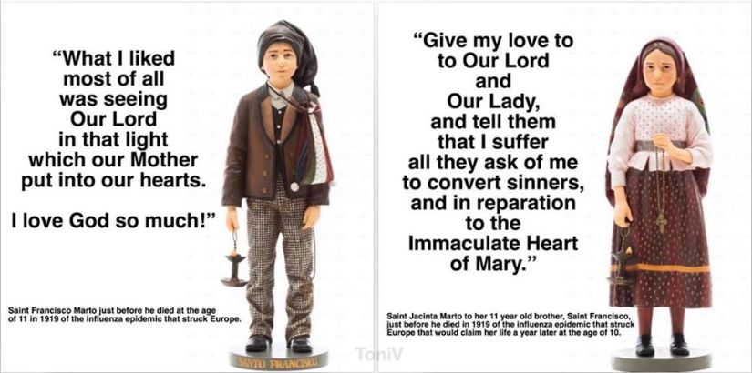 Jacinta and Francisco